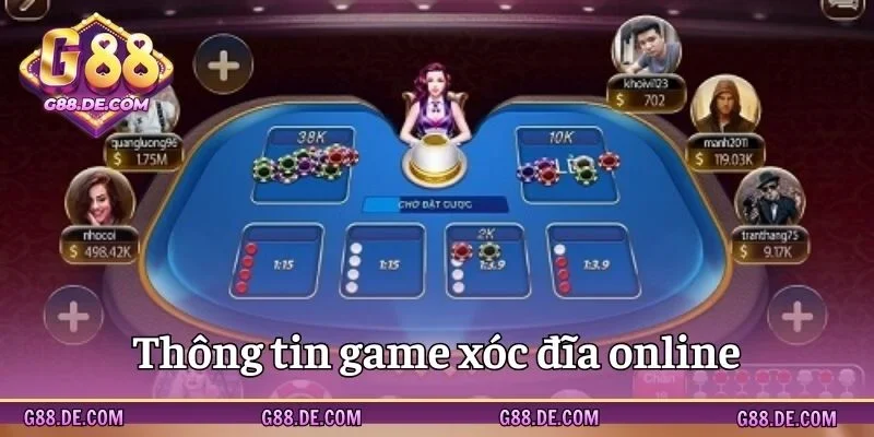 Thông tin trò chơi xóc đĩa online được yêu thích